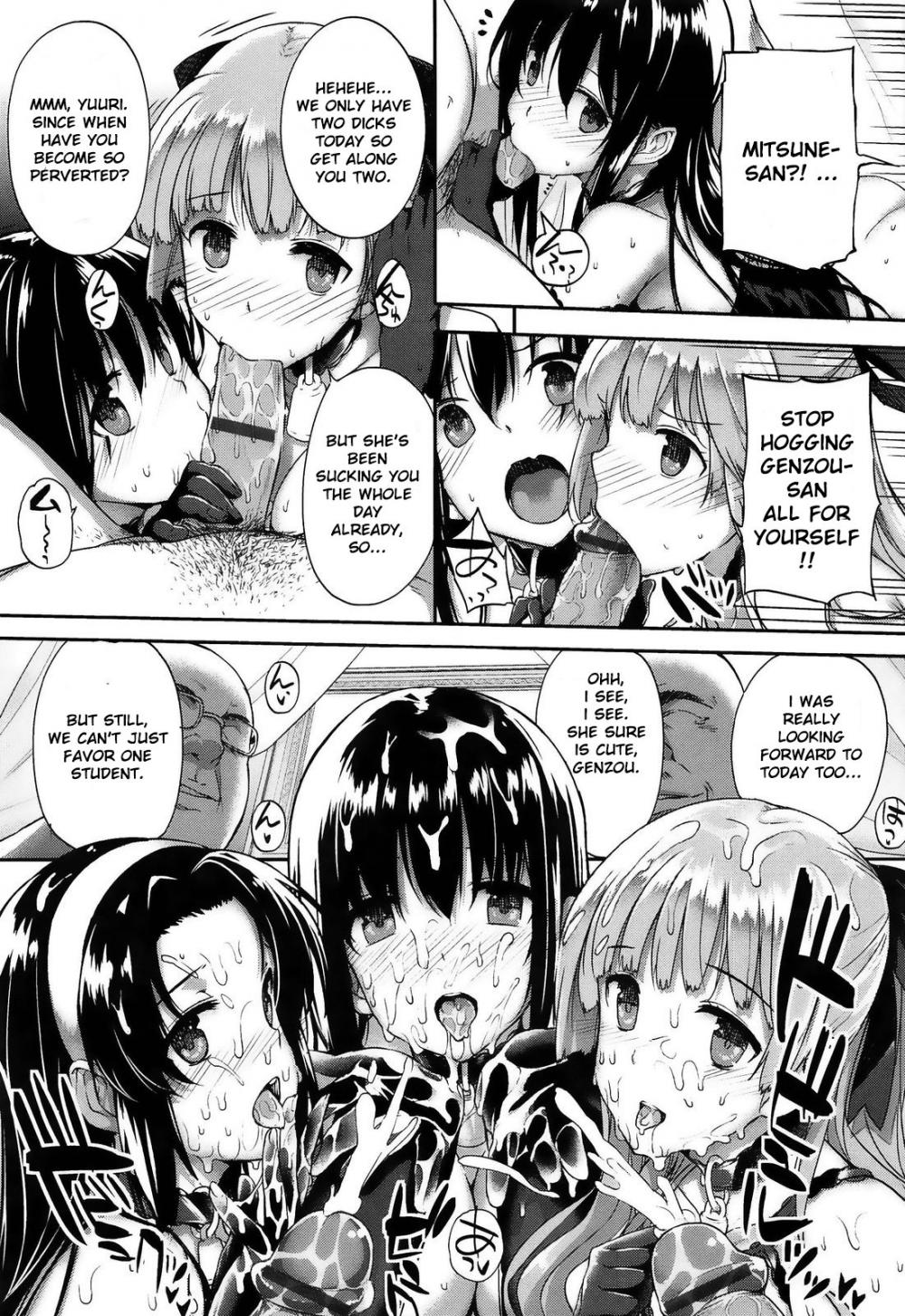 Hentai Manga Comic-Black Rubbers-Chapter 6-7